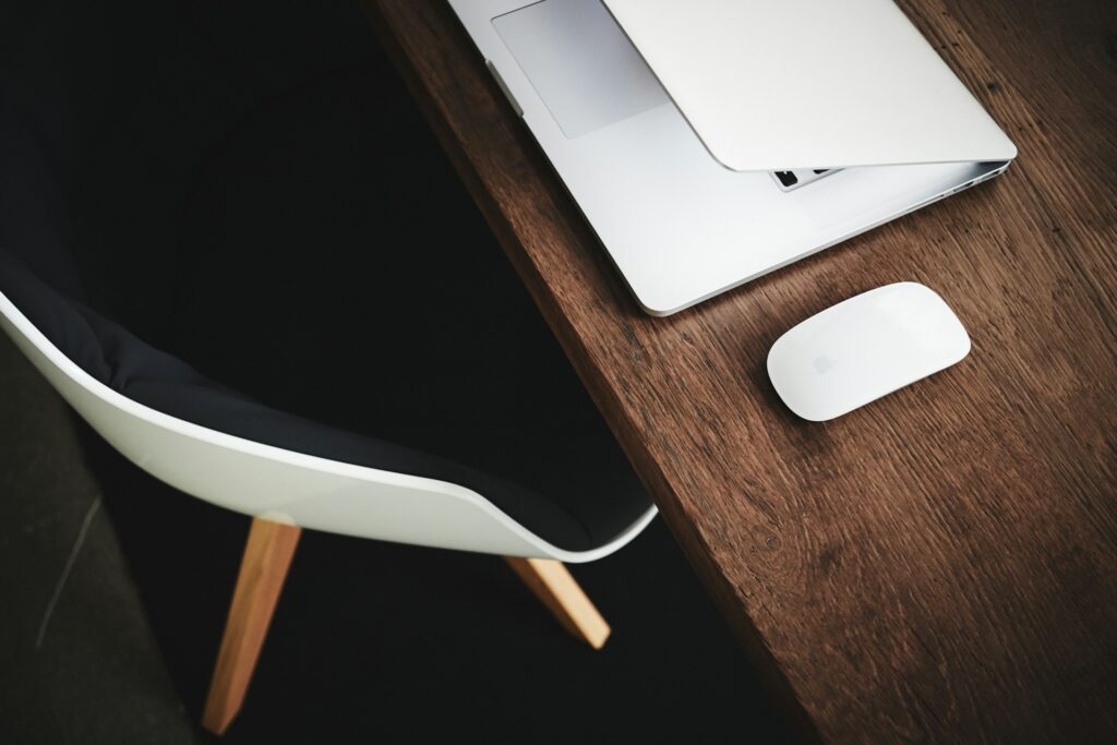 solid wooden desks